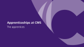 thumbnail of medium Apprentices at CMS