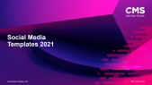 thumbnail of medium Social media template design 2021